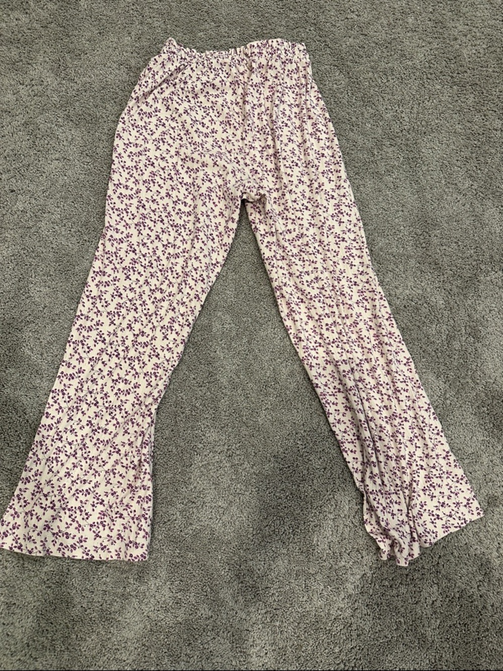 Aerie Off-Duty Pointelle Trouser PJ (XS, Pink Petal) - Picture 11 of 11